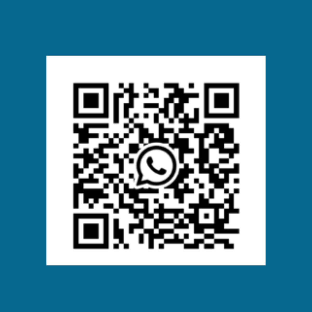 Das Bild zeigt den QR-Code, der zum WhatsApp-Kanal des MD BB f&uuml;hrt.