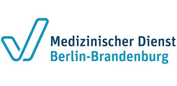 Bild mit Logo des Medizinischen Dienstes Berlin-Brandenburg