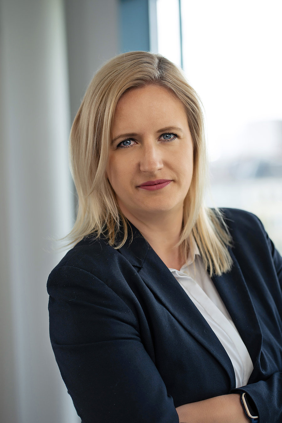 Foto der stellvertretenden Leiterin der Stabsstelle Datenschutz/Recht, Frau Janina Dittmann