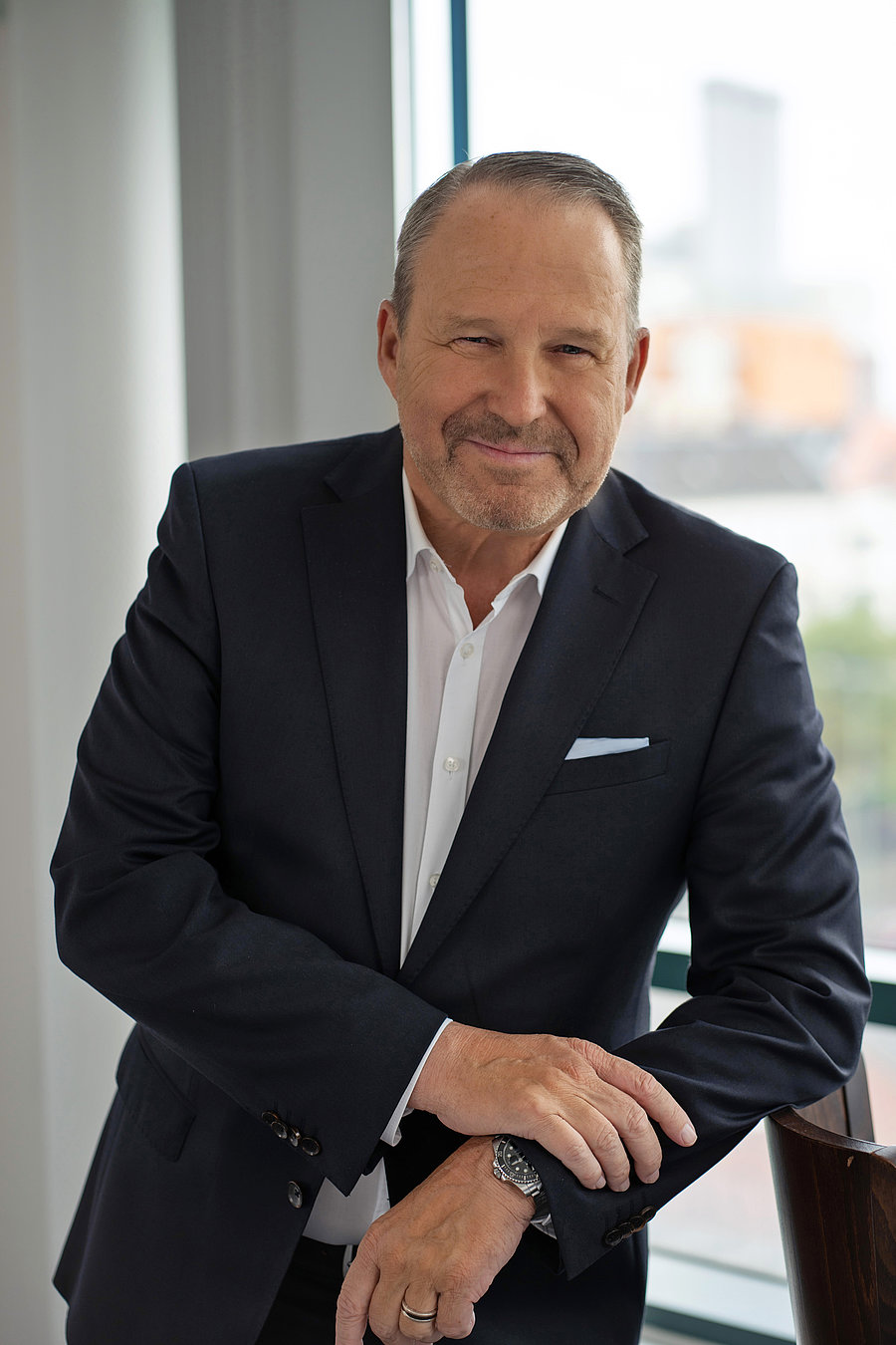 Porträt des stellvertretenden Vorstandsvorsitzenden Frank Jacob
