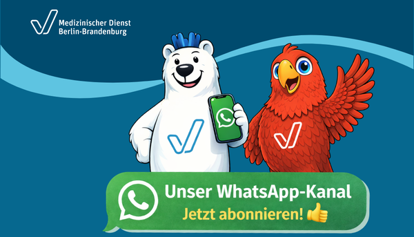 Das KI-generierte Bild zeigt einen animierten roten Adler und einen wei&szlig;en B&auml;ren, die zusammen auf ein Mobiltelefon schauen.