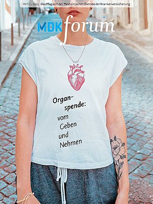 Titelblatt MDK forum 1/2019